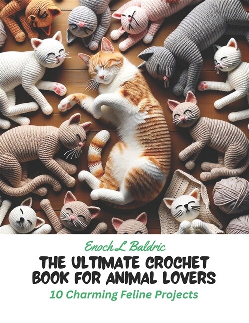 The Ultimate Crochet Book for Animal Lovers: 10 Charming Feline Projects (Paperback)