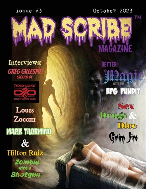 Mad Scribe Magazine issue #3 (Paperback)