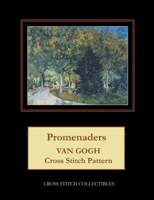 Promenaders: Van Gogh Cross Stitch Pattern (Paperback)