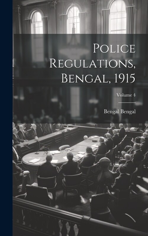 Police Regulations, Bengal, 1915; Volume 4 (Hardcover)