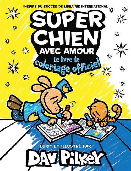 Super Chien Avec Amour: Le Livre de Coloriage Officiel (Paperback)