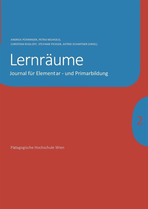 Journal f? Elementar- und Primarbildung: Lernr?me (in der Elementar- und Primarbildung) (Paperback)