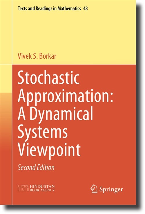 Stochastic Approximation: A Dynamical Systems Viewpoint (Hardcover, 2, 2023)