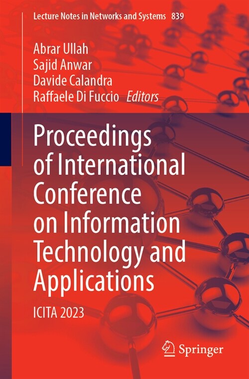 Proceedings of International Conference on Information Technology and Applications: Icita 2023 (Paperback, 2024)