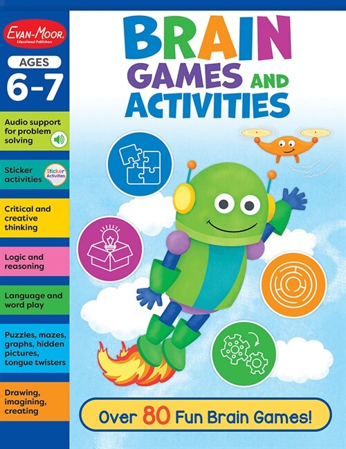 Brain Games and Activities, Ages 6 - 7 Workbook (Paperback)