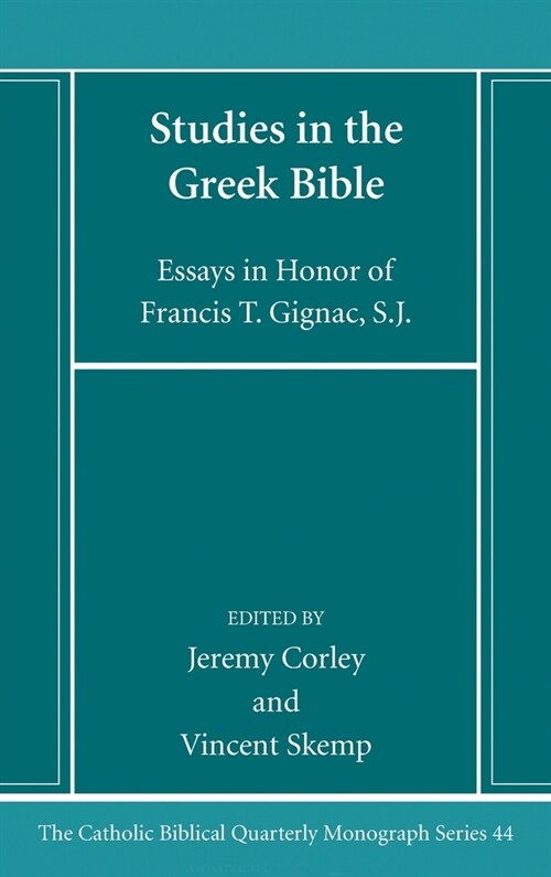 Studies in the Greek Bible (Hardcover)