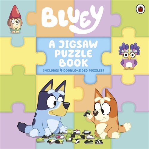 Bluey: A Jigsaw Puzzle Book (Board Book)