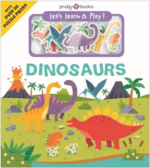 Lets Learn & Play Dinosaurs (Board Book)