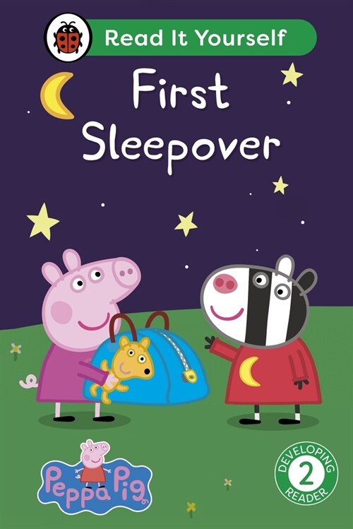 Peppa Pig First Sleepover: Read It Yourself - Level 2 Developing Reader (Hardcover)