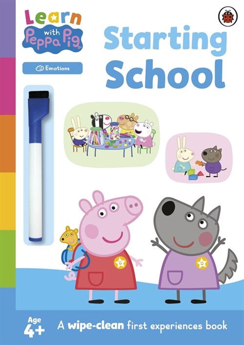 Learn with Peppa: Starting School wipe-clean activity book (Paperback)