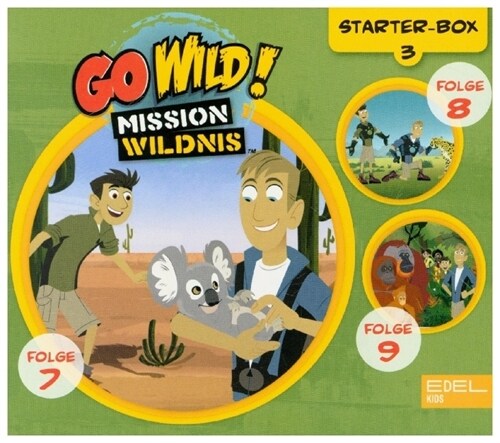 Go Wild! - Mission Wildnis - Starter-Box. Box.3, 1 CD (CD-Audio)