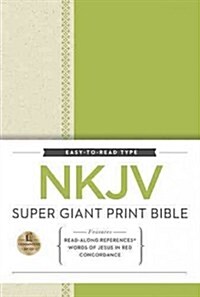 Super Giant Print Bible-NKJV (Hardcover)