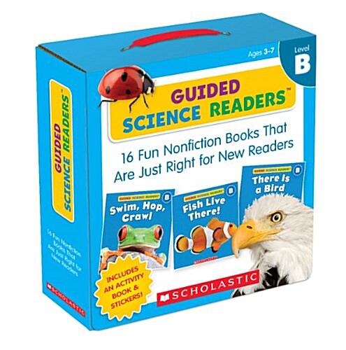 Guided Science Readers: Level B [With Sticker(s) and Activity Book] (Boxed Set)