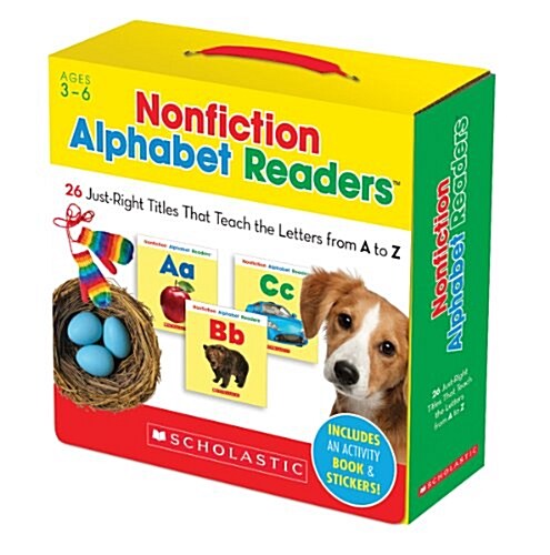 Nonfiction Alphabet Readers: 26 Just-Right Titles That Teach the Letters from A to Z (Boxed Set)