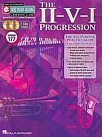 [중고] The II-V-I Progression: Jazz Play-Along Lesson Lab (Volume 177) Book/2-CD Pack (Hardcover)