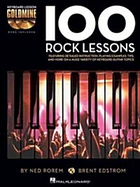 100 Rock Lessons: Keyboard Lesson Goldmine Series Book/2-CD Pack (Hardcover)