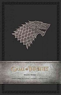 Game of Thrones: House Stark Hardcover Ruled Journal (Hardcover)