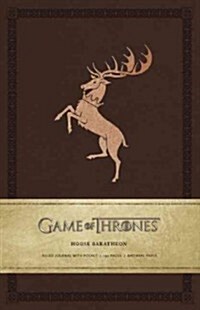 GAME OF THRONES: HOUSE BARATHEON HARDCOVER RULED JOURNAL (Book)