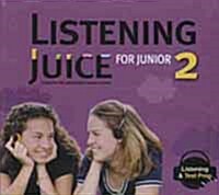 Listening Juice For Junior 2 : Audio CD (CD 3장)