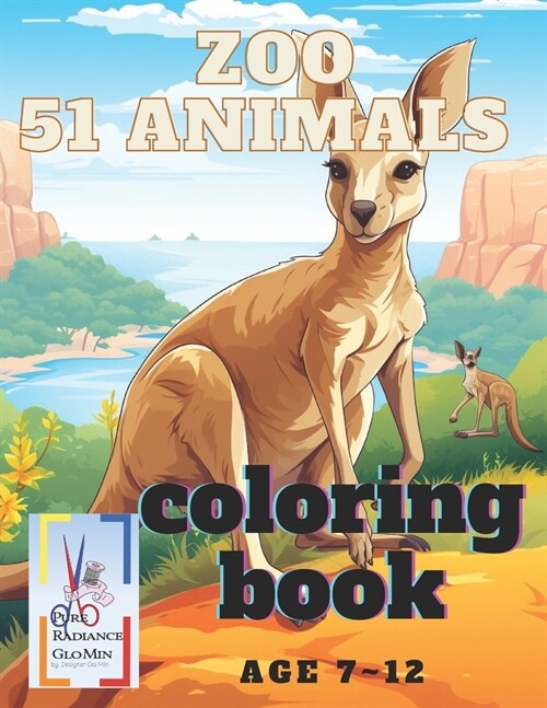 Zoo 51 Animals: Coloring book for young children (Paperback)