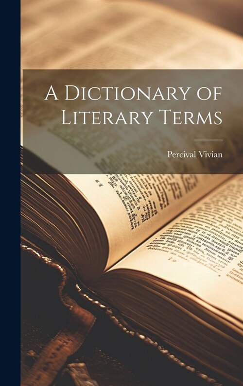 A Dictionary of Literary Terms (Hardcover)