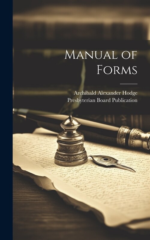 Manual of Forms (Hardcover)