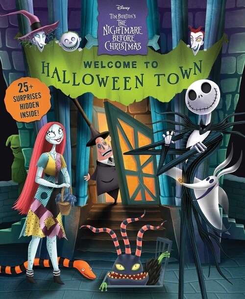 Disney Tim Burtons the Nightmare Before Christmas: Welcome to Halloween Town! (Hardcover)