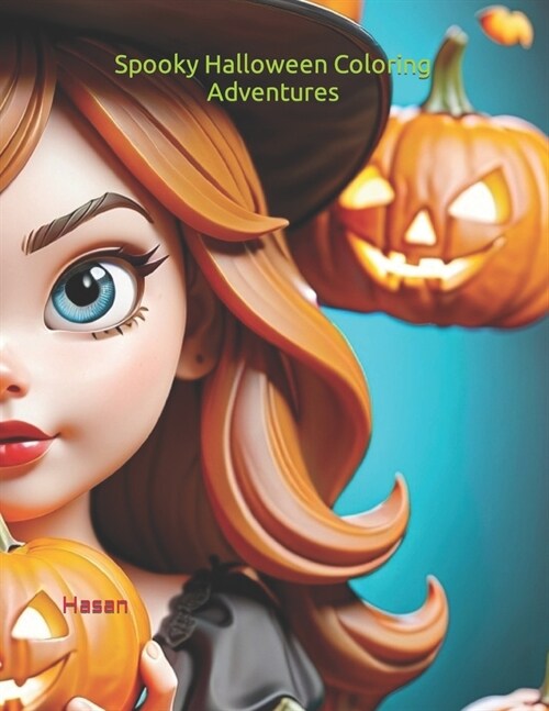 Spooky Halloween Coloring Adventures (Paperback)