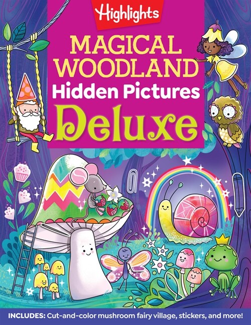 Magical Woodland Hidden Pictures Deluxe (Paperback)