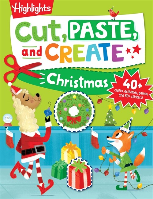 Cut, Paste, and Create Christmas (Paperback)