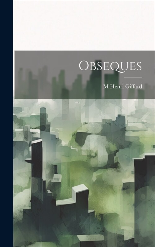 Obseques (Hardcover)