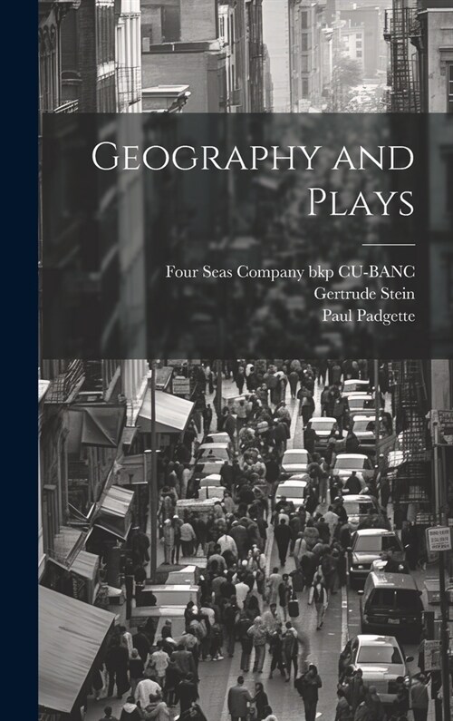 Geography and Plays (Hardcover)