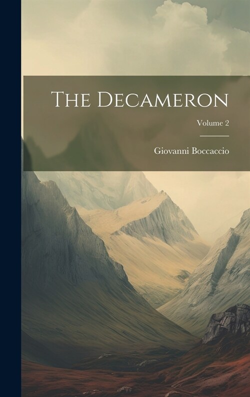 The Decameron; Volume 2 (Hardcover)