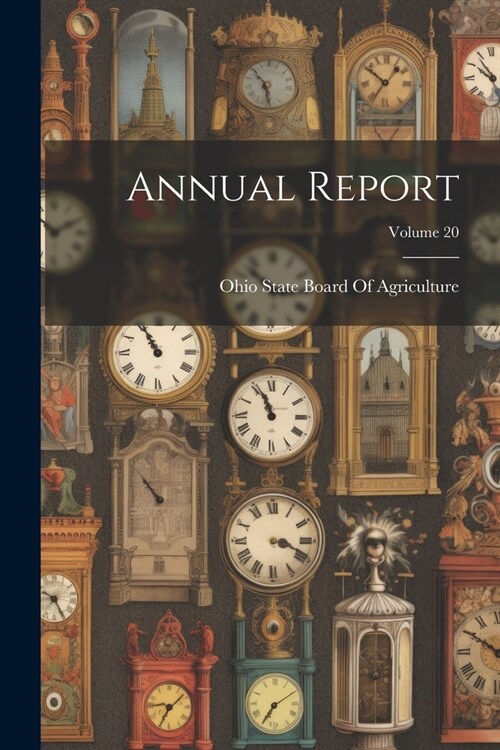 Annual Report; Volume 20 (Paperback)