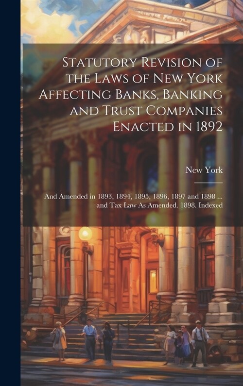 Statutory Revision of the Laws of New York Affecting Banks, Banking and Trust Companies Enacted in 1892: And Amended in 1893, 1894, 1895, 1896, 1897 a (Hardcover)