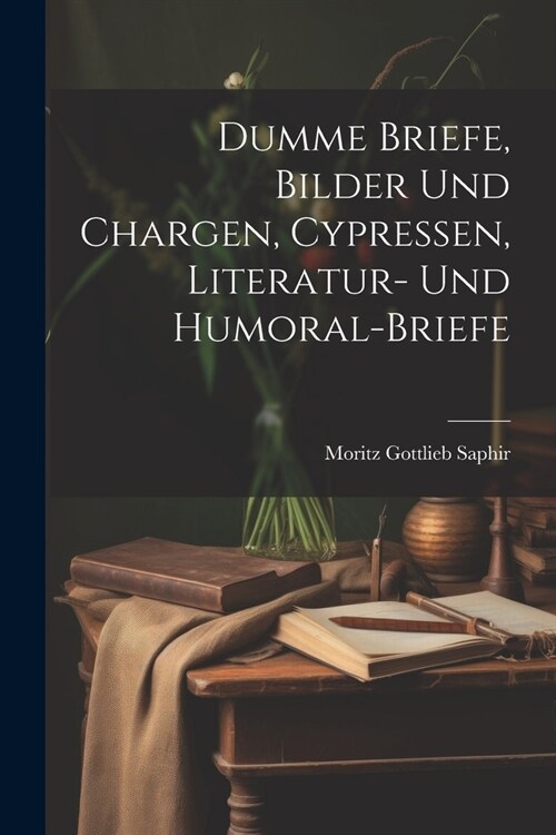 Dumme Briefe, Bilder Und Chargen, Cypressen, Literatur- Und Humoral-Briefe (Paperback)