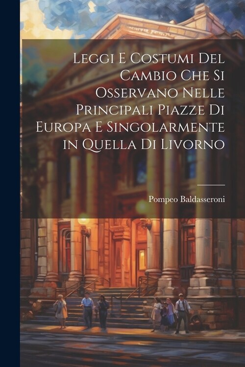 Leggi e costumi del cambio che si osservano nelle principali piazze di Europa e singolarmente in quella di livorno (Paperback)