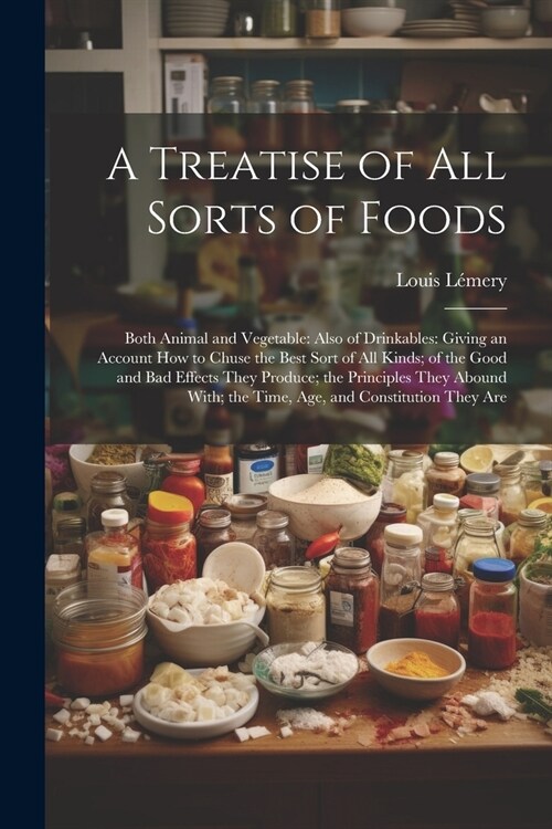A Treatise of All Sorts of Foods: Both Animal and Vegetable: Also of Drinkables: Giving an Account How to Chuse the Best Sort of All Kinds; of the Goo (Paperback)