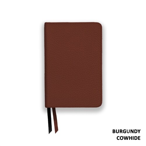 Legacy Standard Bible, Compact Edition: Paste-Down Burgundy Cowhide (Lsb) (Leather)