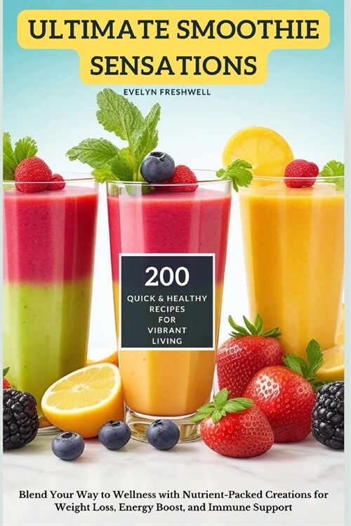 Ultimate Smoothie Sensations: 200 Quick and Healthy Recipes for Vibrant Living (Paperback)