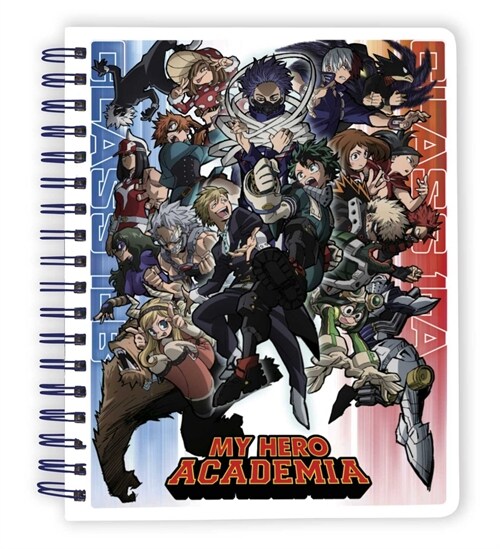 My Hero Academia: Class 1-A 12-Month Undated Planner (Spiral)