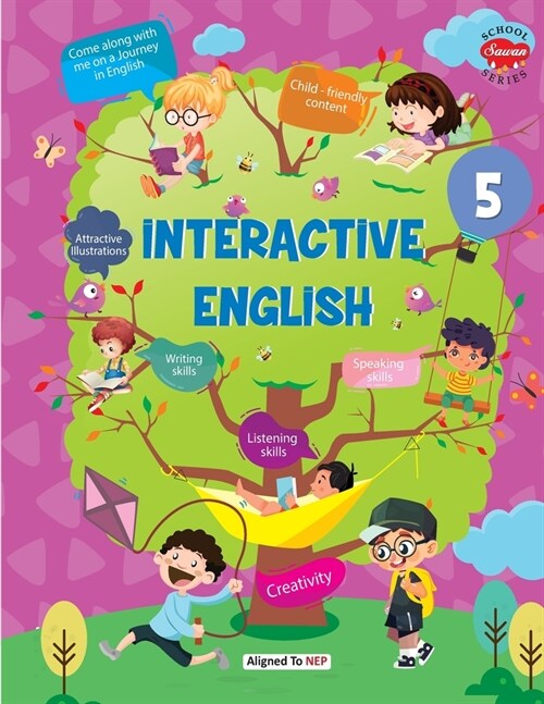 Interactive English -5 (Paperback)