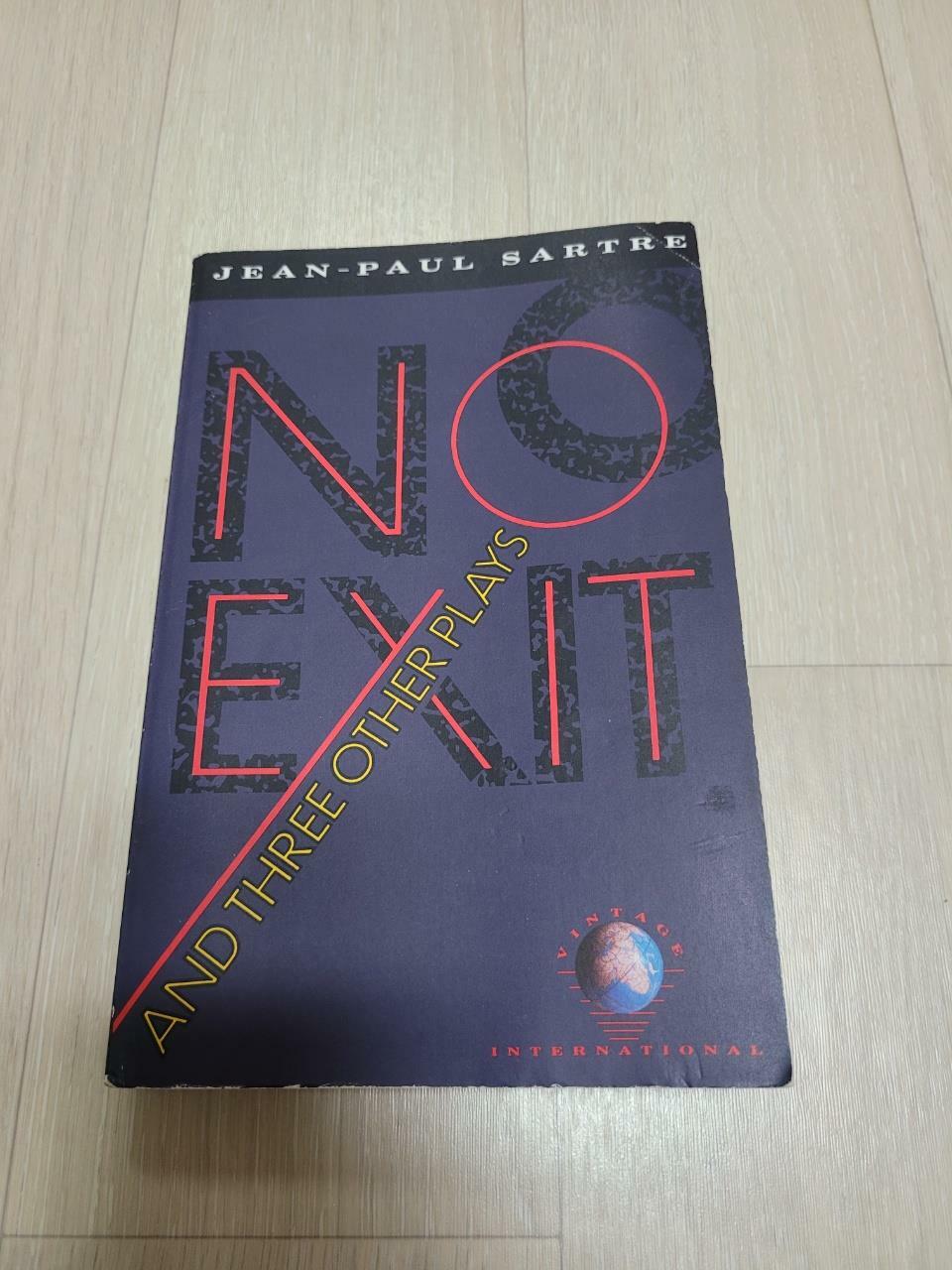 [중고] No Exit and Three Other Plays (Paperback, Reissue)