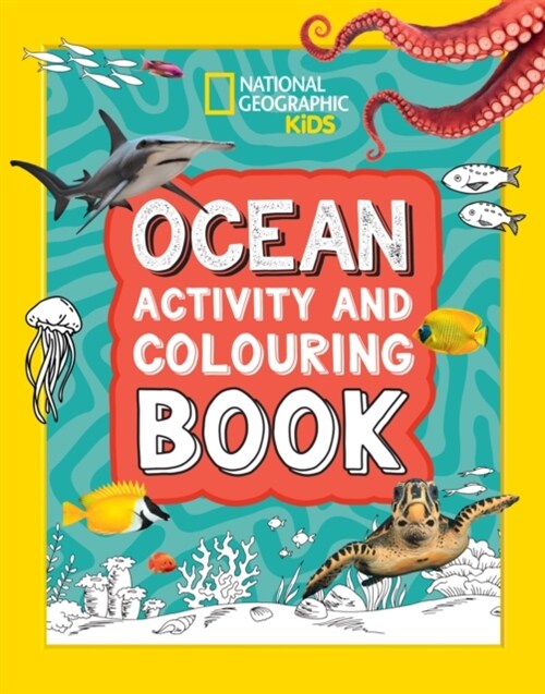 Ocean Activity and Colouring Book (Paperback)