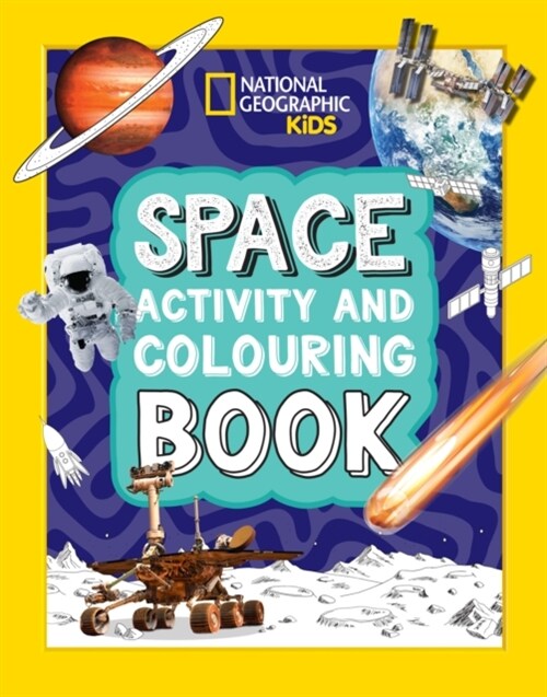 Space Activity and Colouring Book (Paperback)