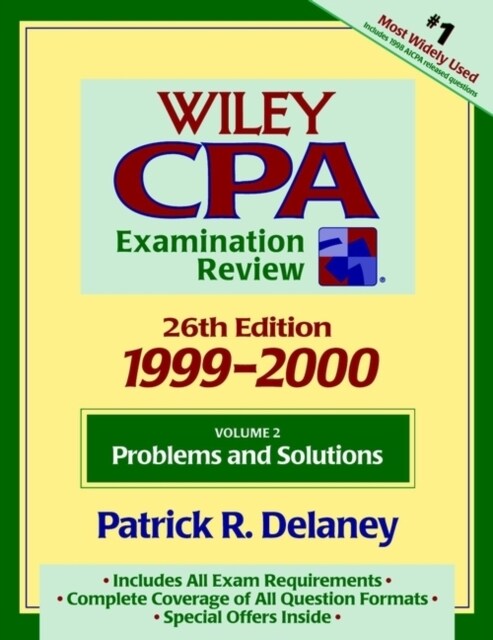 Wiley CPA Examination Review, 1999-2000 : Problems and Solutions (Paperback)