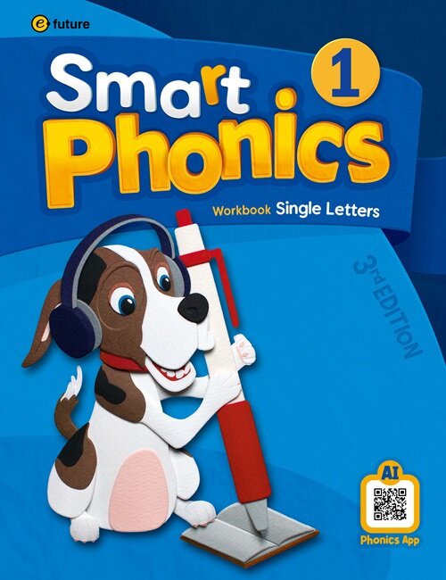 Smart Phonics 1 : Workbook (Paperback  + AI Phonics App, 3rd Edition  )