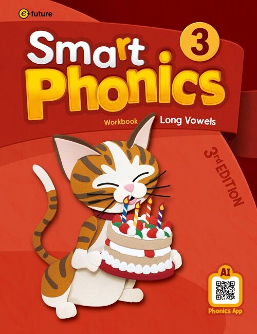 Smart Phonics 3 : Workbook (Paperback  + AI Phonics App, 3rd Edition  )