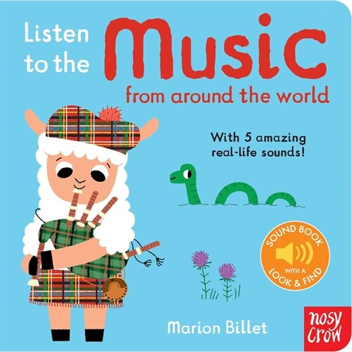 Listen to the Music from Around the World (Board Book, Re-issue)