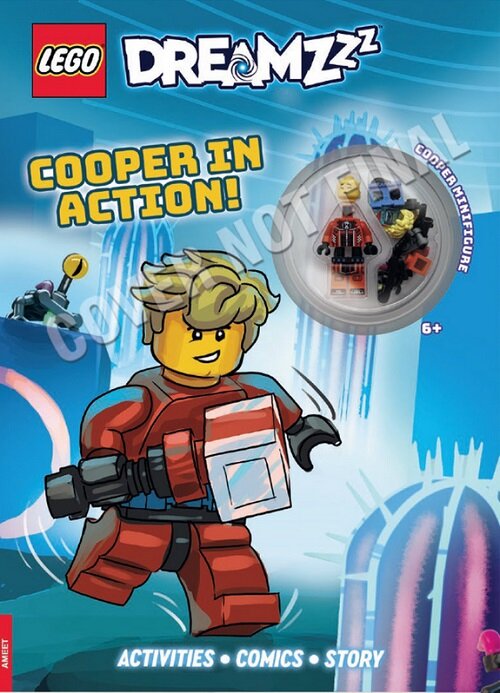 LEGO® DREAMZzz™: Cooper in Action (with Cooper LEGO minifigure and grimspawn mini-build) (Paperback)